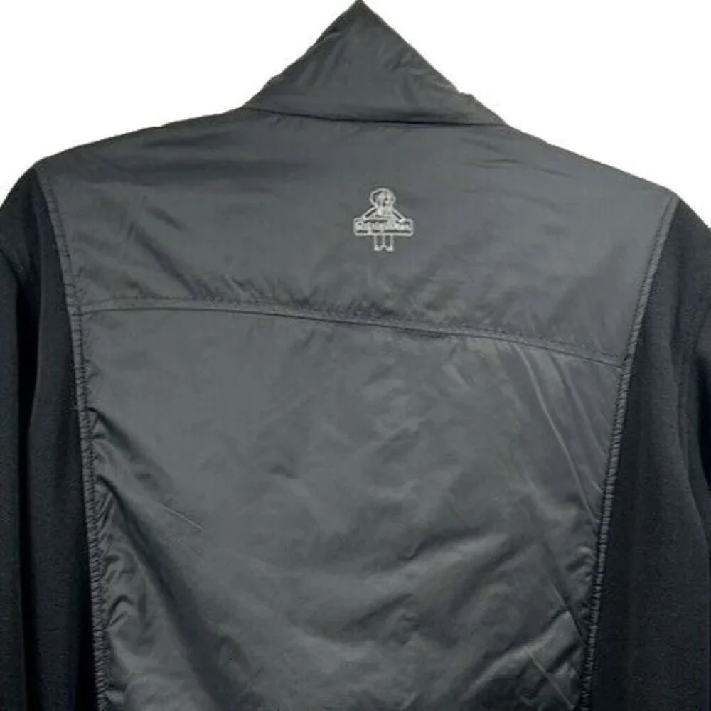 Refrigiwear Mens Jacket XL Fleece‎ Soft Shell Lightweight Pockets Black Full Zip